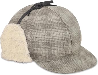 Stormy Kromer The Snowdrift Cap | Wool Blend Winter Hat, Lamilite Insulated, Fold-Down Earflaps, Cut and Sewn in The USA