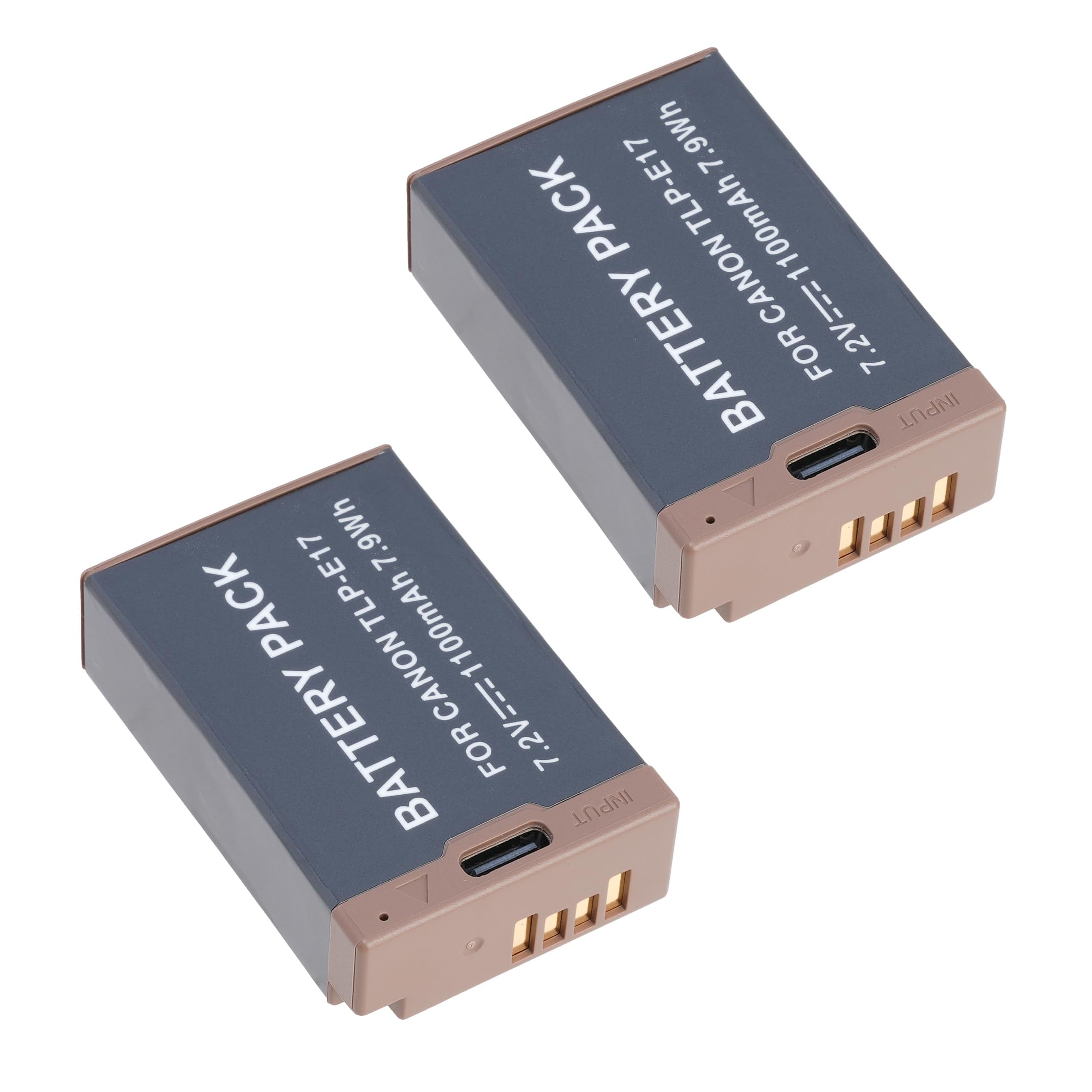 LP-E17バッテリーmakki Amazon.com: Hersmay 2PCS Rechargeable LP-E17 Battery USB-C Fast