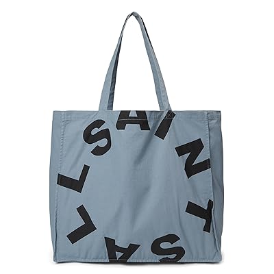 AllSaints Large Tierra Totebag Tote Handbags Stonewash Blue, Cotton