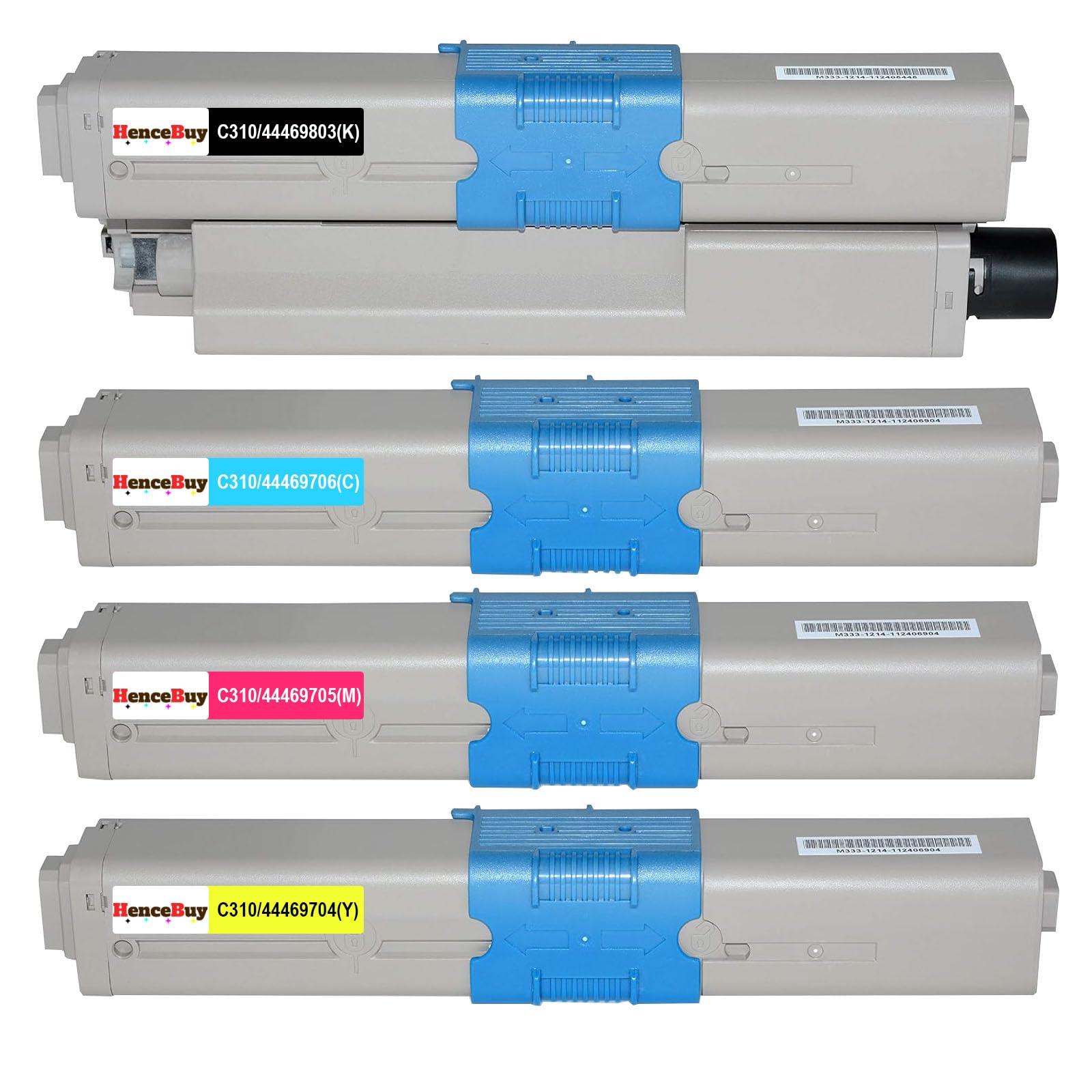 Toner Oki MC562 MC362dn haute capacité pour impression de texte noir net - 7