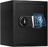 50L Fireproof Steel Security Safe Box – Digital Keypad, Smart Anti-Theft Alarm, Removable Shelves, Combination Lock, Type-C Backup, Fire Document Bag for Home Office Hotel (35x31x45cm)