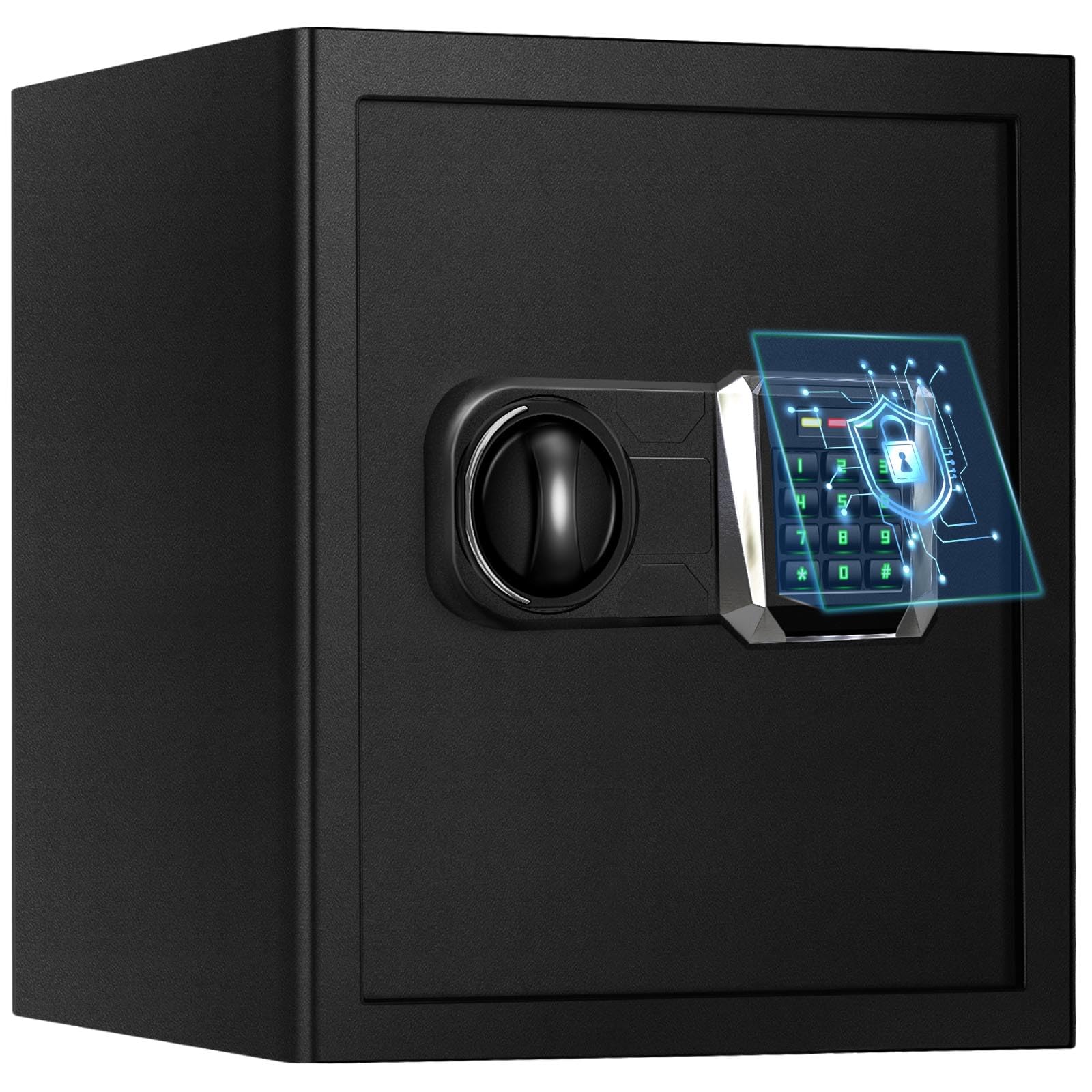 Coffre-fort de sécurité avec lumière LED 60 l contre le vol de bijoux