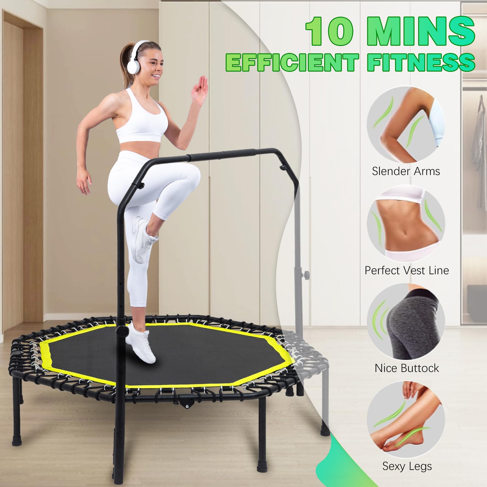 48 Mini trampolino pieghevole