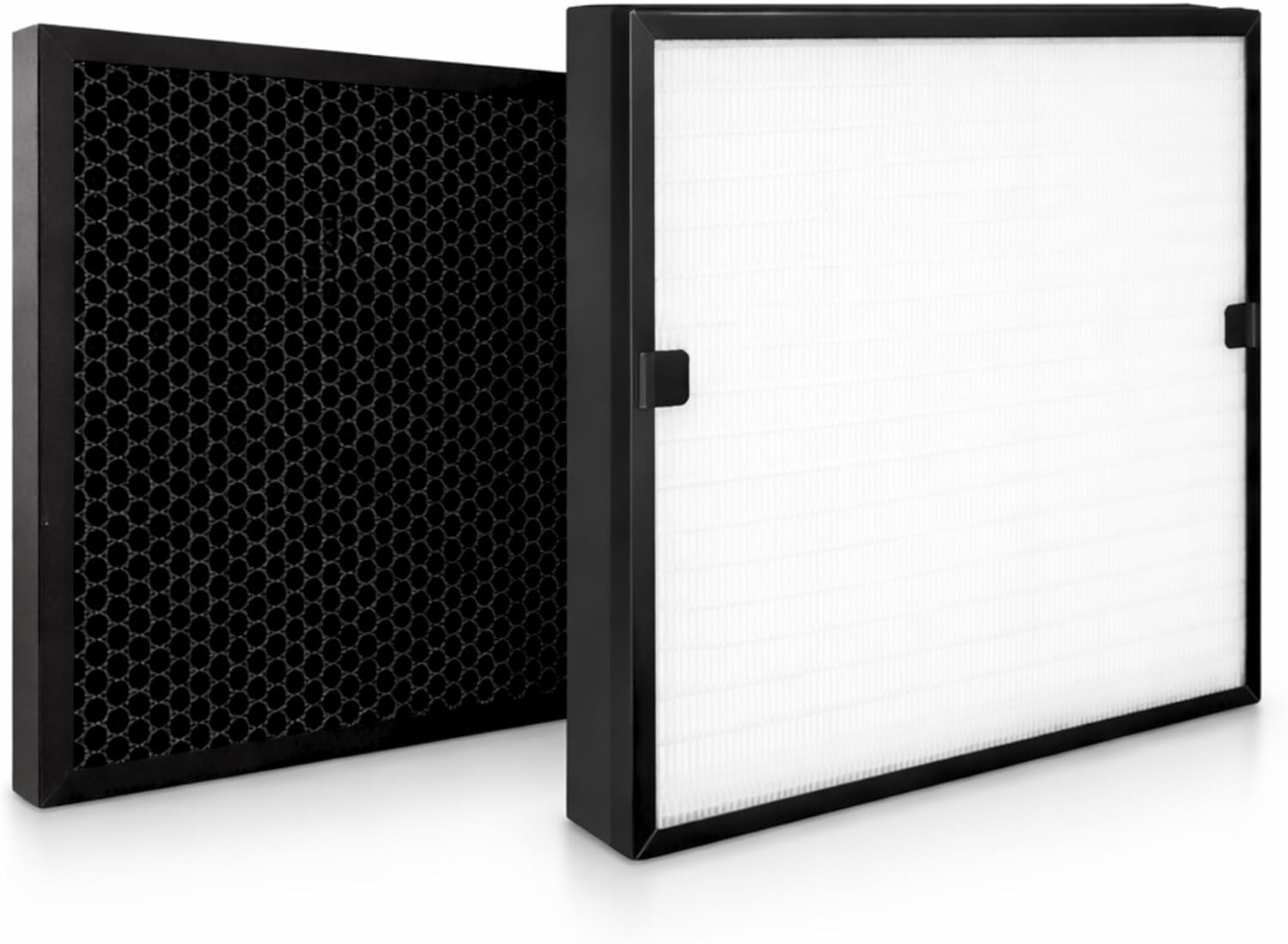 Nispira F301H HEPA500 BD-AS-550 Air Scrubber Replacement Filter Set HEPA Carbon Compatible with BlueDri, VEVOR, Dri-Eaz Air Purifier