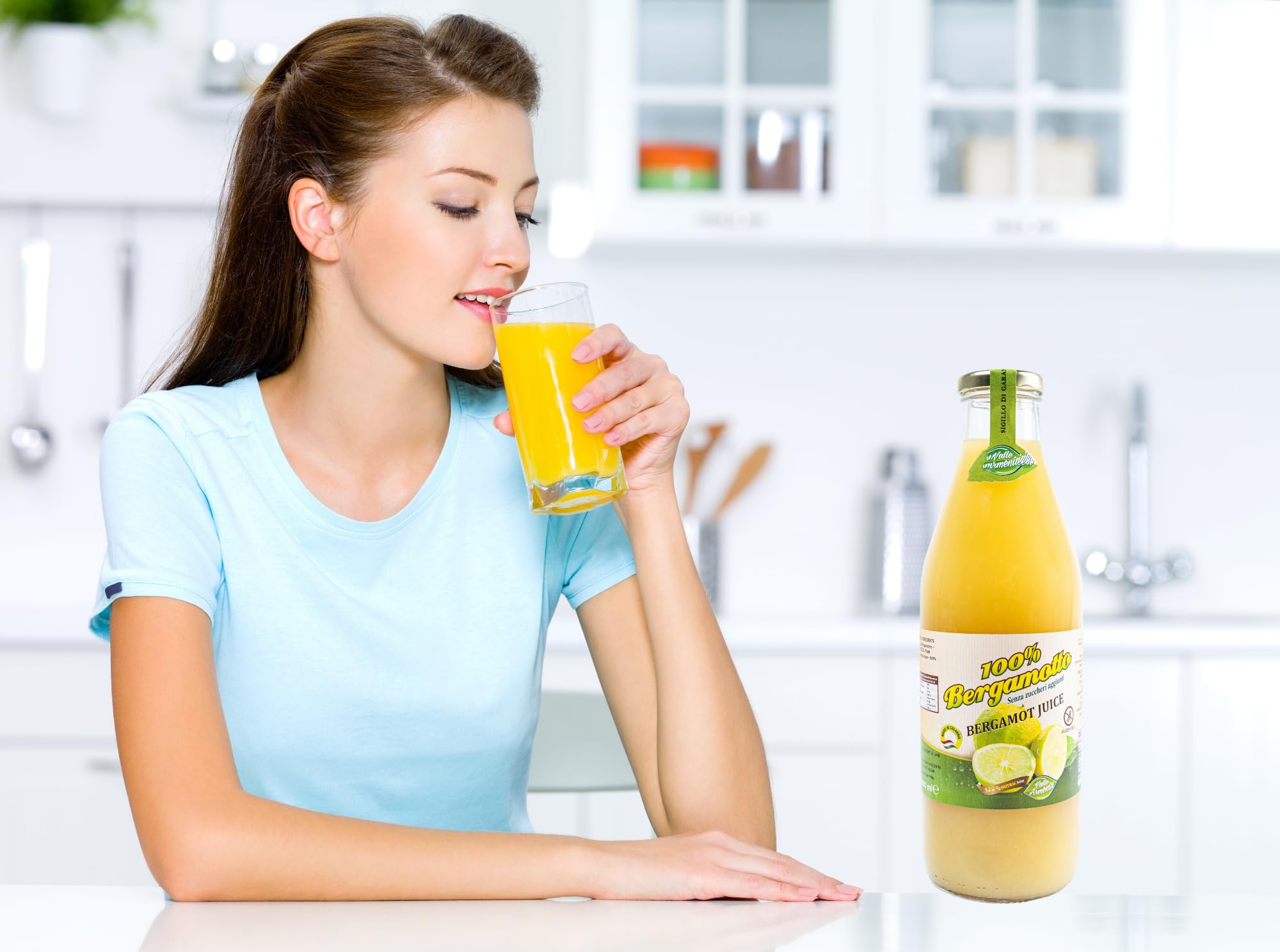 Celebra il Gusto Autentico con il Succo di Bergamotto Puro: Sei Bottiglie da un Litro per un'Esplosione di Freschezza!