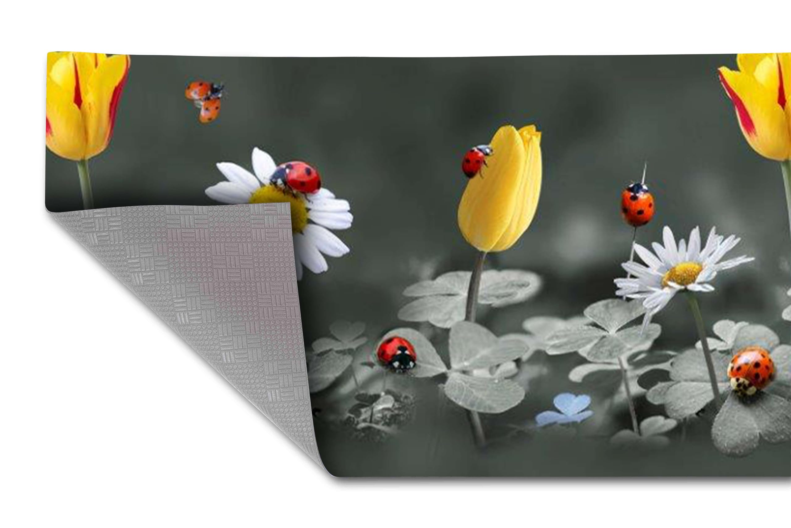 Tappeto Bagno Baroni Home - Cotone 100%, 45x60 Cm, Grigio, Super Assorbente E Morbido - Foto 11