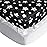 Pack and Play Sheets Fitted 2 Pack, Compatible with Graco Pack n Play, Soft and Breathable Playpen Sheets 39275, Gray Star&Black Star