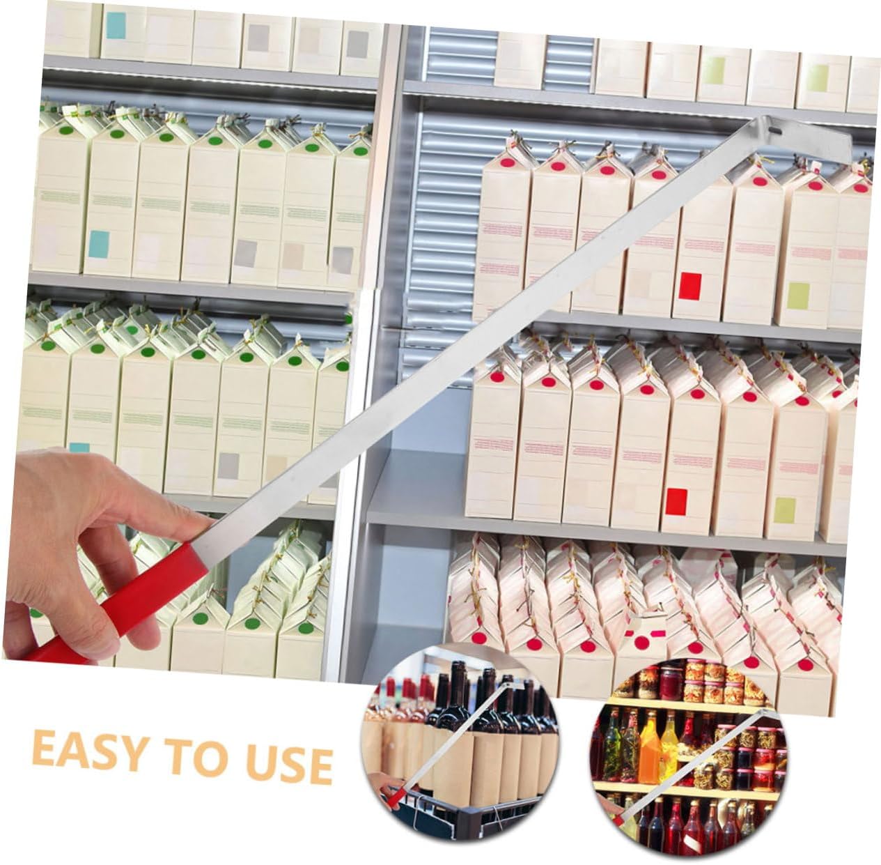 Shelf Organization Ruler Supermarket Shelf Positioning -Saving Efficiency for Store Display Management