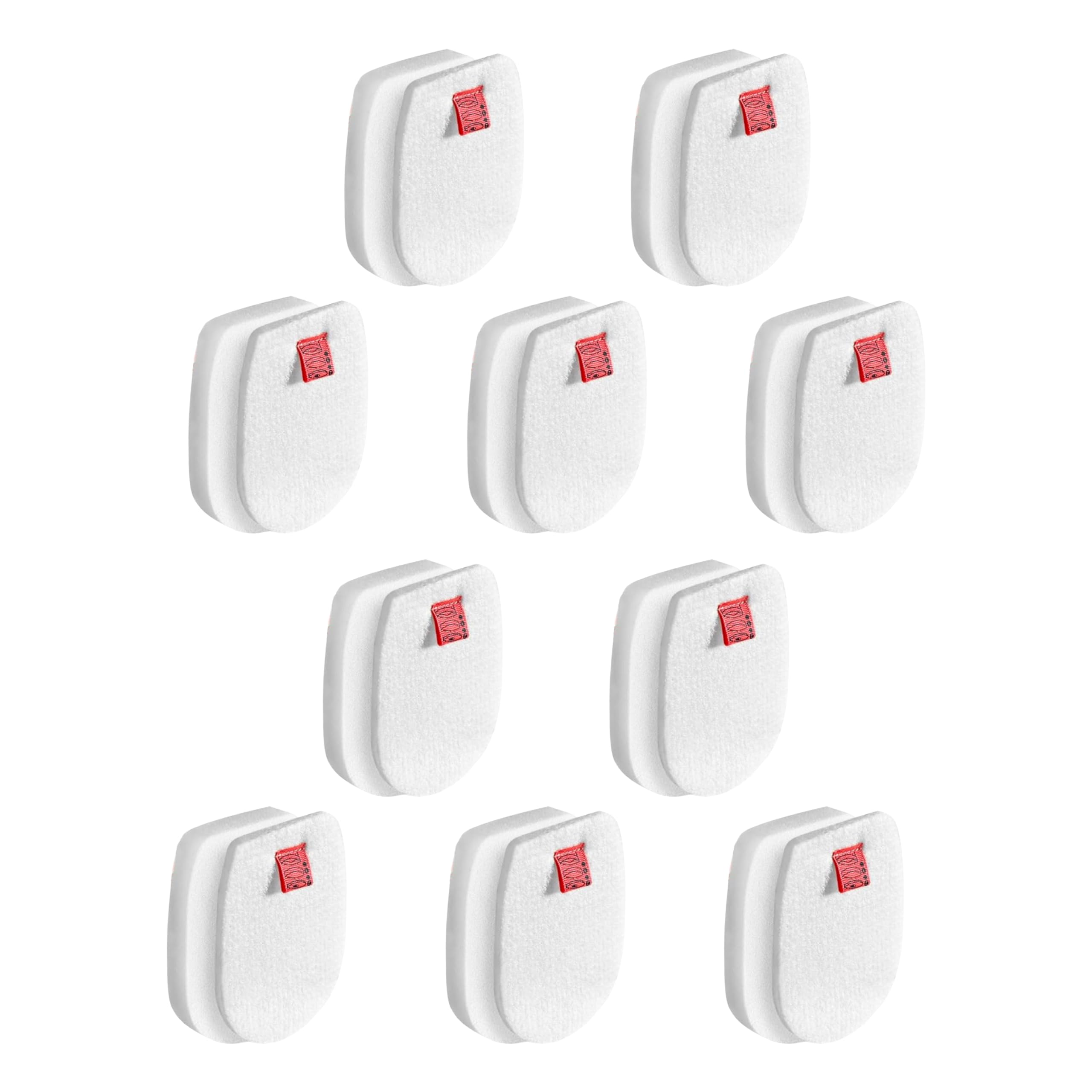 Nispira IZ300 IZ300UK Foam Felt Sponge Filters for Shark IZ300UKT IZ320 IZ320UK IZ320UKT Anti Hair Wrap Cordless Vacuum Cleaners Accessory Filters, 10 Sets