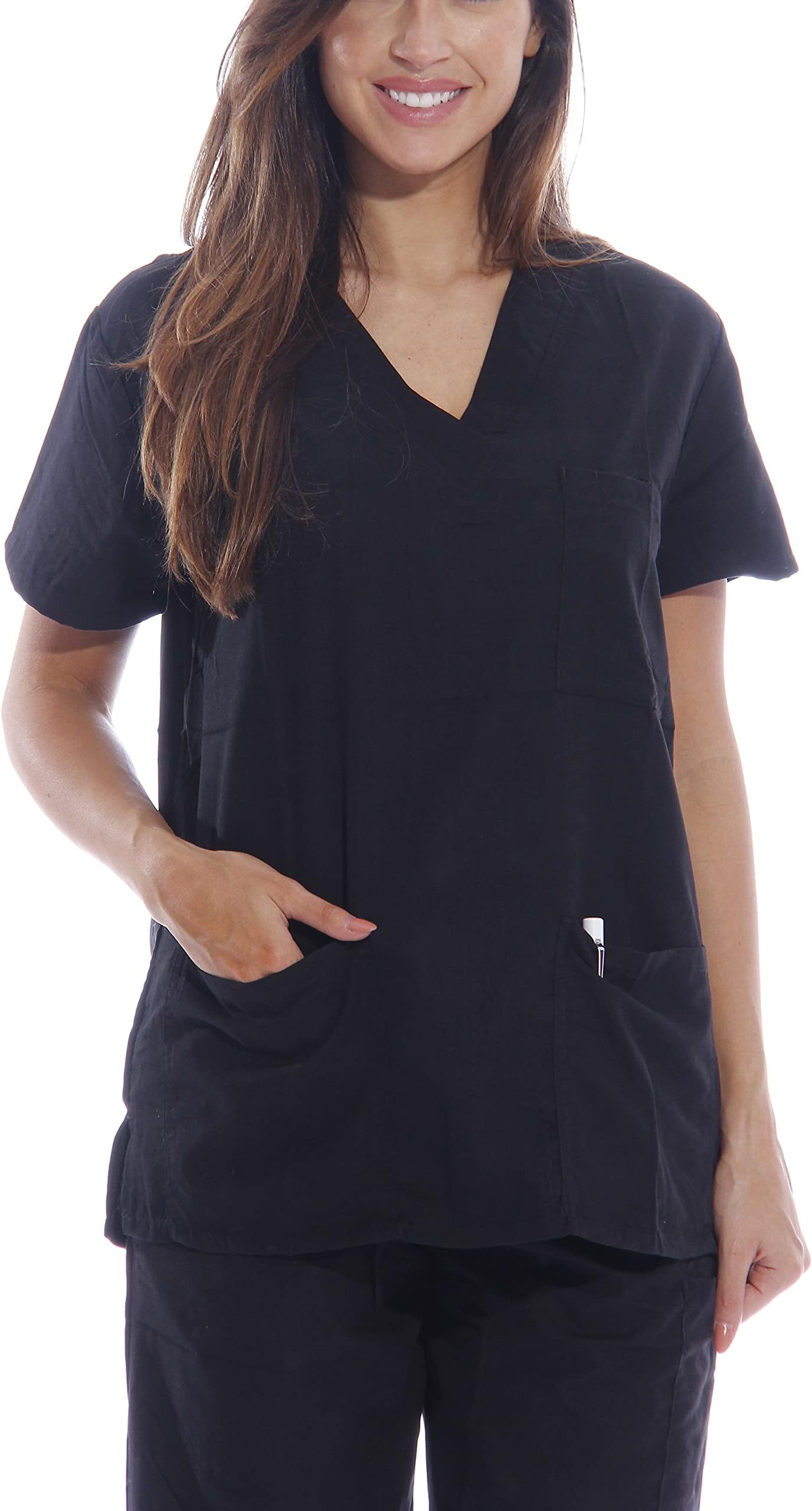 Dreamcrest Ultra Soft Women's Scrub Tops Medical Scrubs Nursing Uniforms