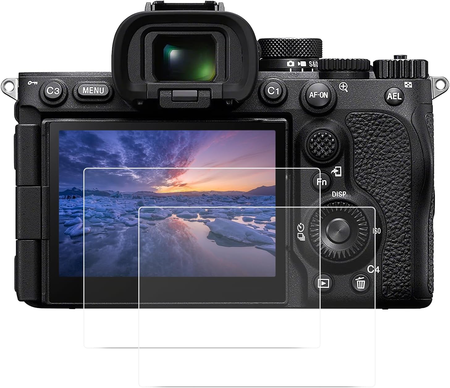 M.G.R.J® Tempered Glass Screen Protector for Sony A7V, A7 V, A7R V, A1 II, A9 III, A7R5, A7M5, A1M2, A9M3 Camera (Pack of 2)-image-21