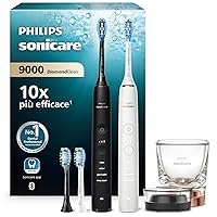 Philips Sonicare DiamondClean 9000 spazzolino elettrico, confezione doppia