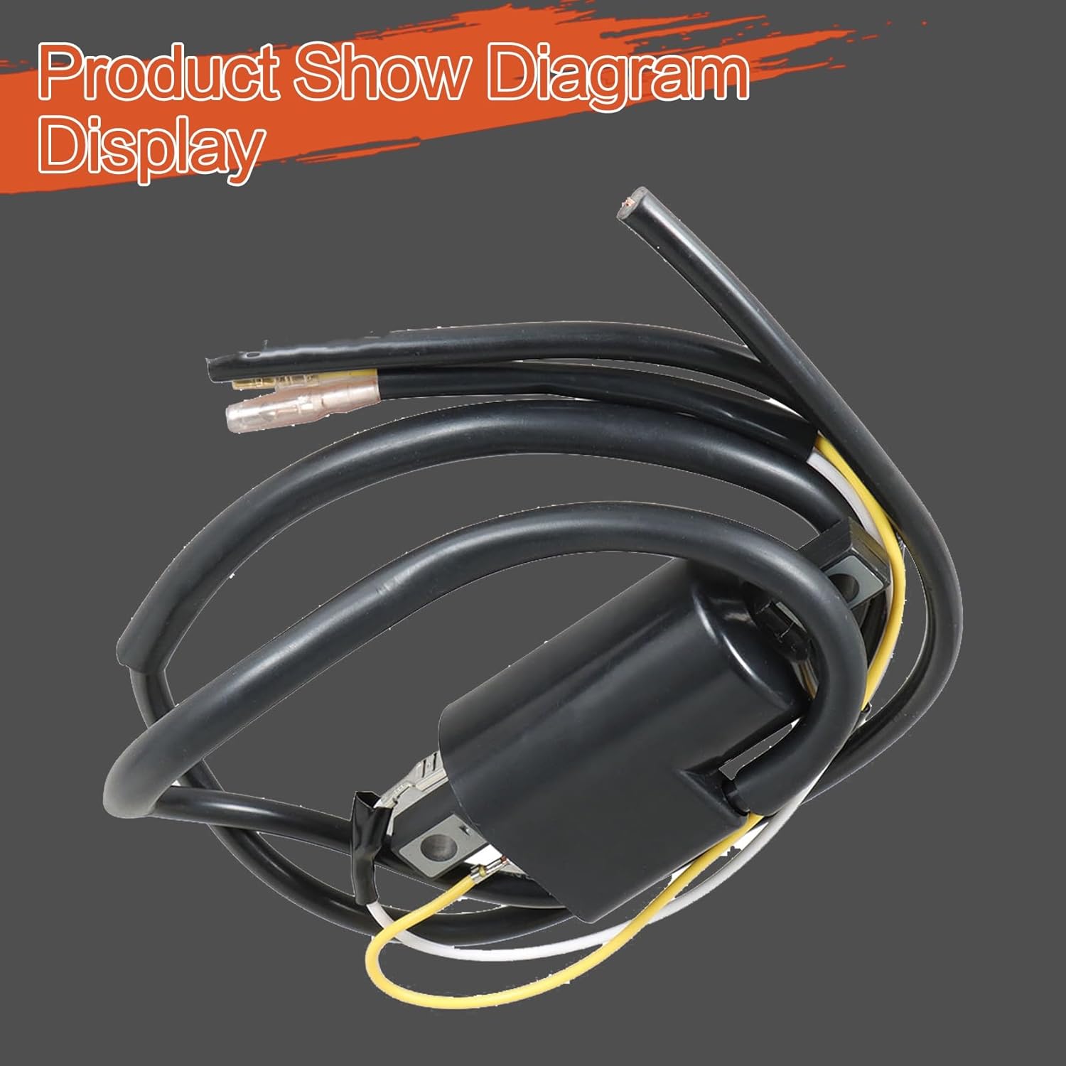 labwork Ignition Coils and Spark Plug Caps Replacement for Honda 750 Four CB750 CB750A F/K 1969 1970 1971 1972 1973 1974 1975 1796 1977 1978 30501-300-003 30502-300-003