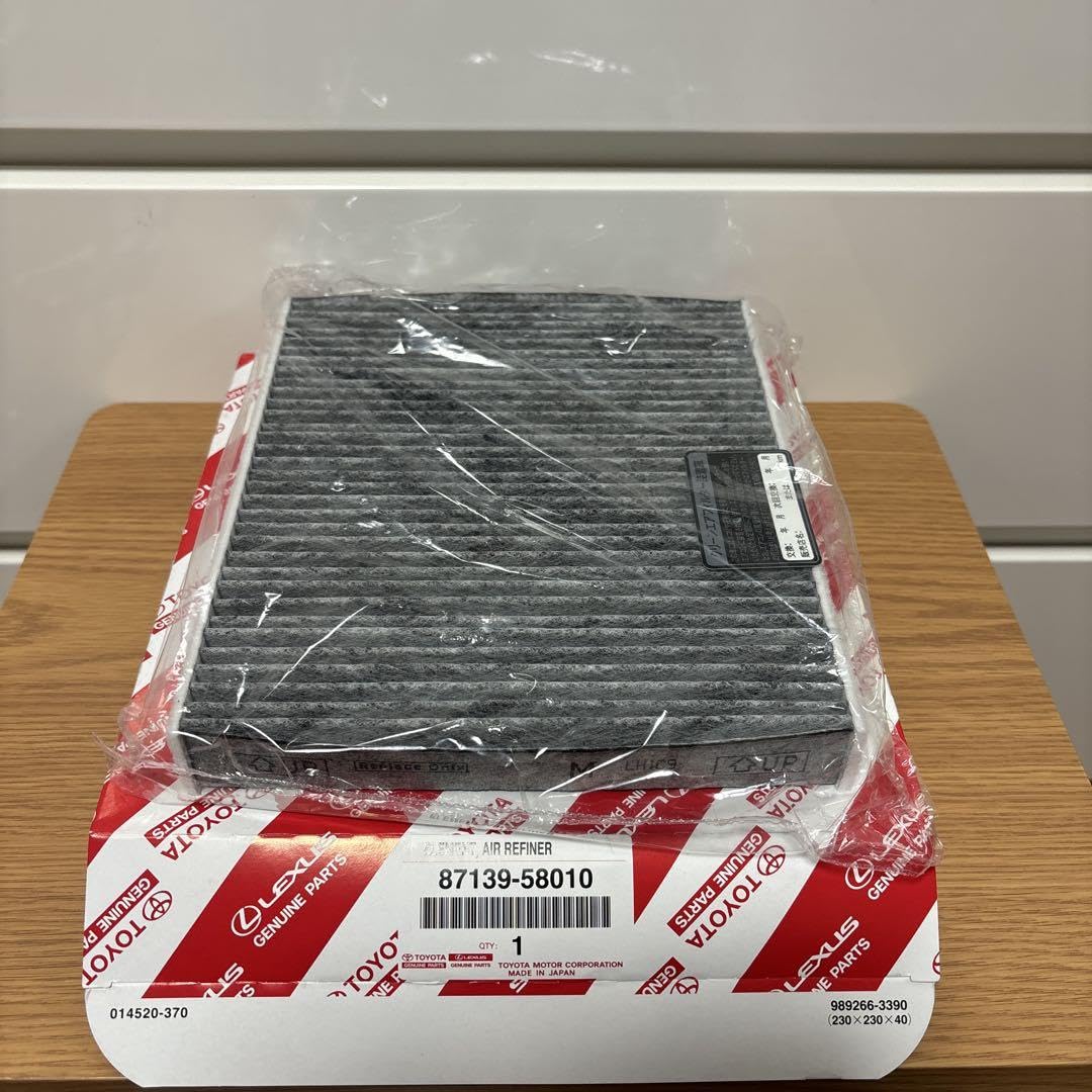 ☻efuutan☻ Amazon.co.jp: トヨタ純正エアコンフィルター 87139-58010 箱無し価格