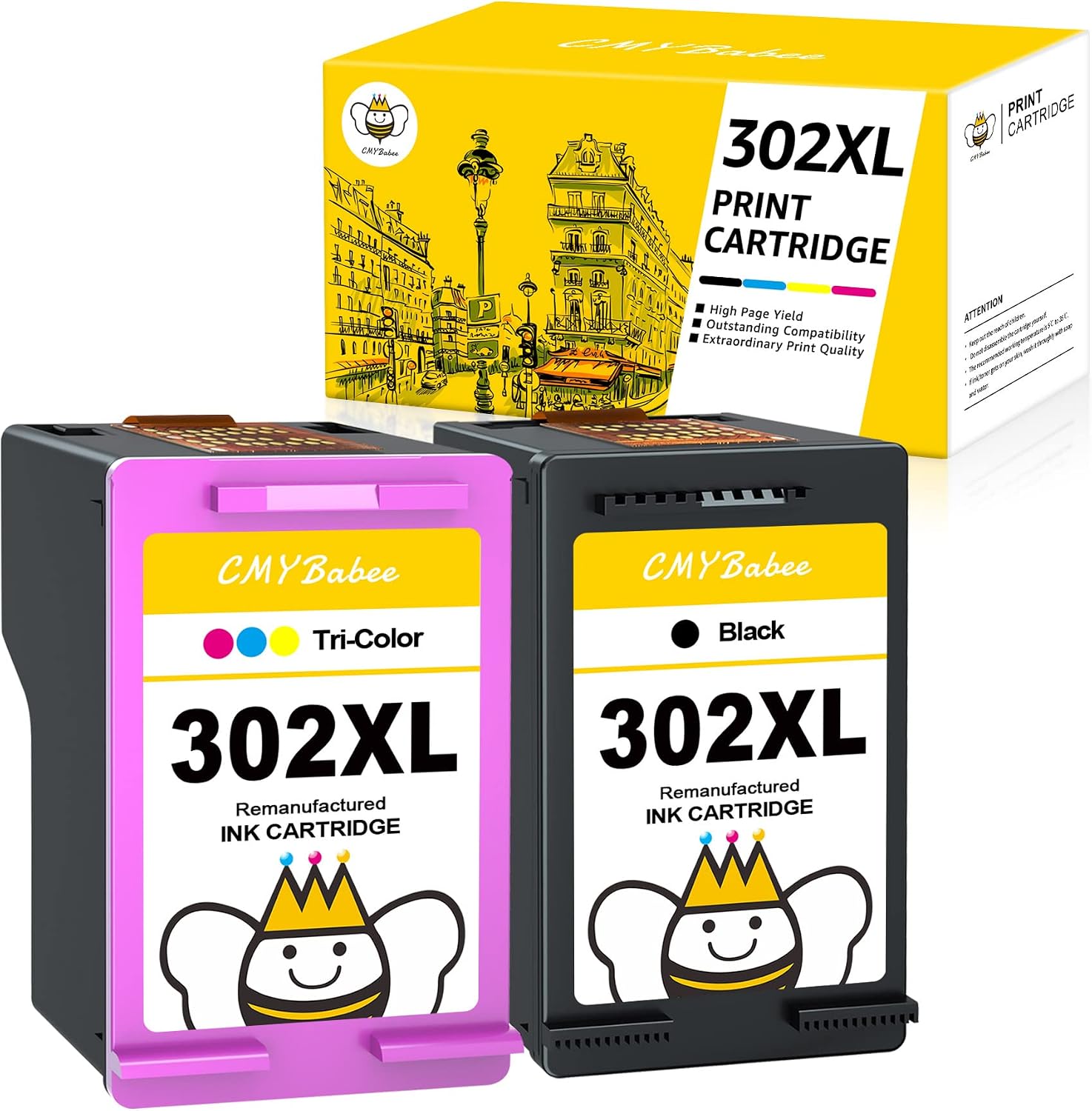 5x Müller Printware cartucce d'inchiostro per HP 4655 4526