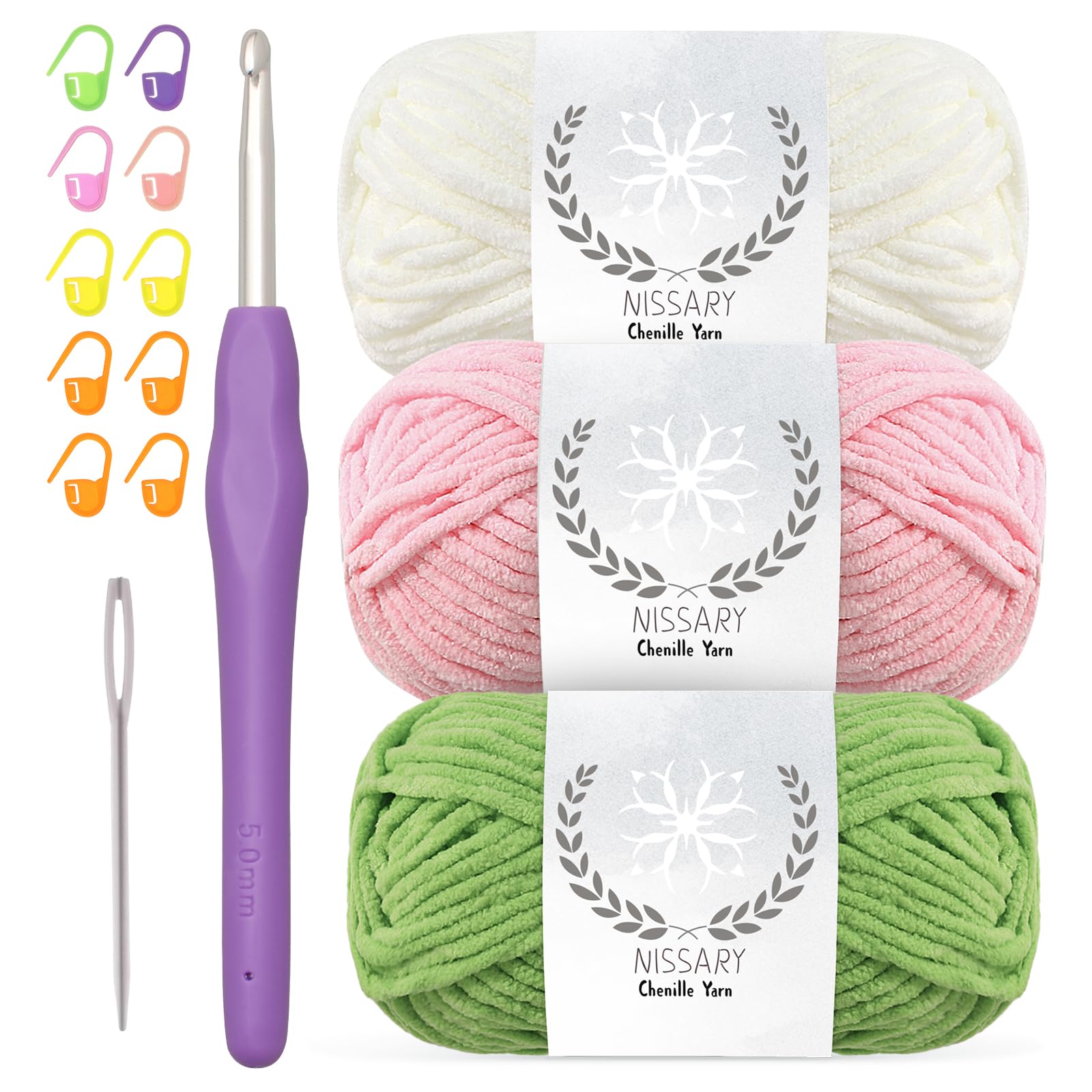 chenille wolle zum häkeln