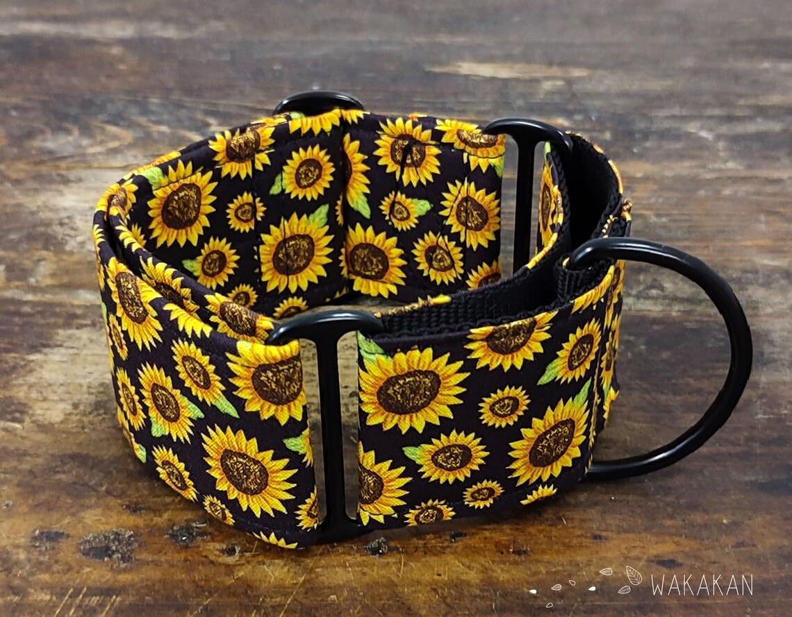 Collar Martingale Para Perro: Van Gogh, Hecho a Mano en España por Wakakán