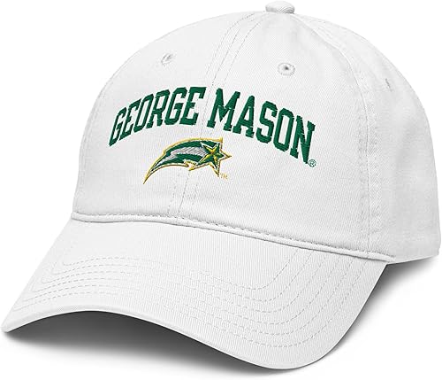 Miniatura 5 de Elite Authentics George Mason Patriots - Gorra de béisbol ajustable con logotipo icónico oficial
