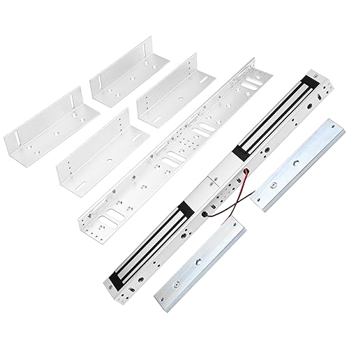 Dual Door Electromagnetic Lock 600lbs | 12V with LED Indicator