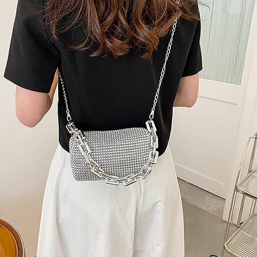 Miniatura 3 de Bolso de hombro para mujer, bolso cruzado de noche para mujer, fiesta, boda, compras, viajes, cartera