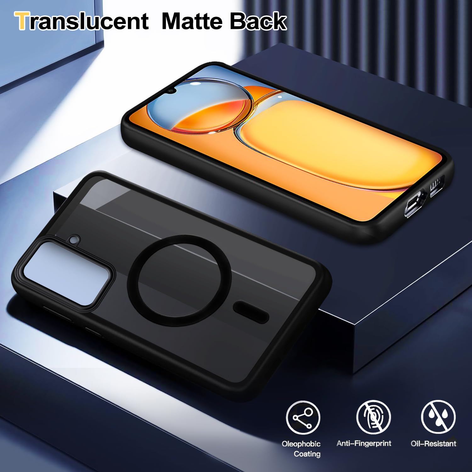Handyhülle Für Xiaomi Redmi 13C 4G / Poco C65 – Transparent, Magnetisch, Kratzfest