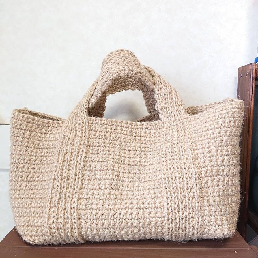 カナカナ　麻紐かごバッグ 麻紐2wayカゴバック(Mサイズ) かごバッグ strike 通販 7301146