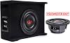 DD Audio DF-SL608.1-D2 8 Dual 2 Ohm 300W RMS Underseat Enclosure Subwoofer Box