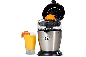 Vinci Electric Citrus Juicer: Juice Oranges Hands-Free