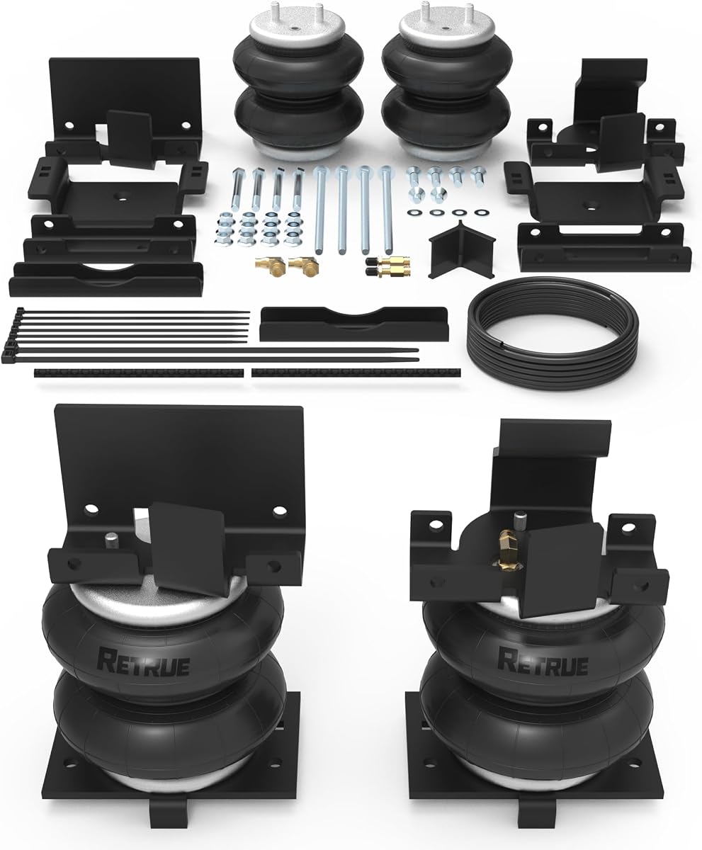 Rear Air Bags Suspension Kit for 2014-2026 RAM 2500 | 5000 Lbs of Load Leveling Capacity, Replacement for Firestone 2598 for Trucks Rear Suspension