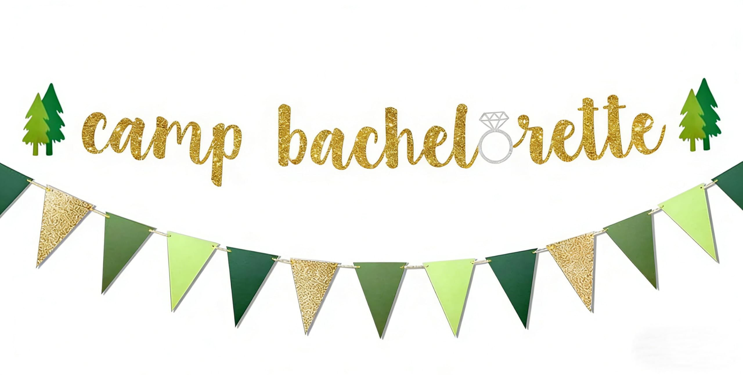 Bannière mariage et EVJF haut de gamme pour une décoration de table épurée