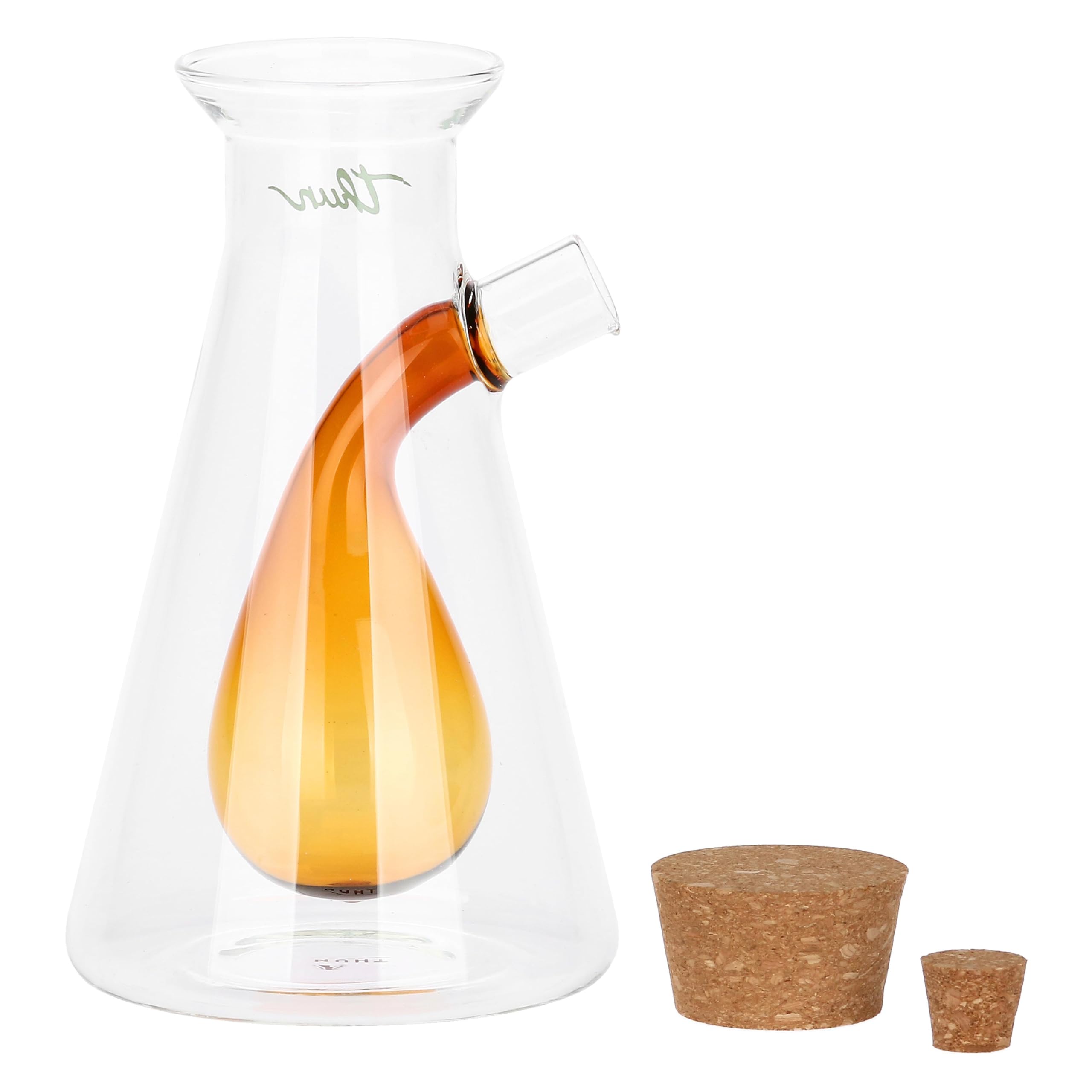 Set olio e aceto in vetro - Borosilicato - 50ml/400 ml