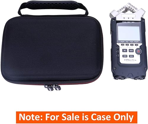 Miniatura 6 de LTGEM - Funda rígida de EVA para Zoom H4n Pro/Tascam DR-40X/Zoom H4essential Grabadora digital multipista de 4 pistas, bolsa de almacenamiento