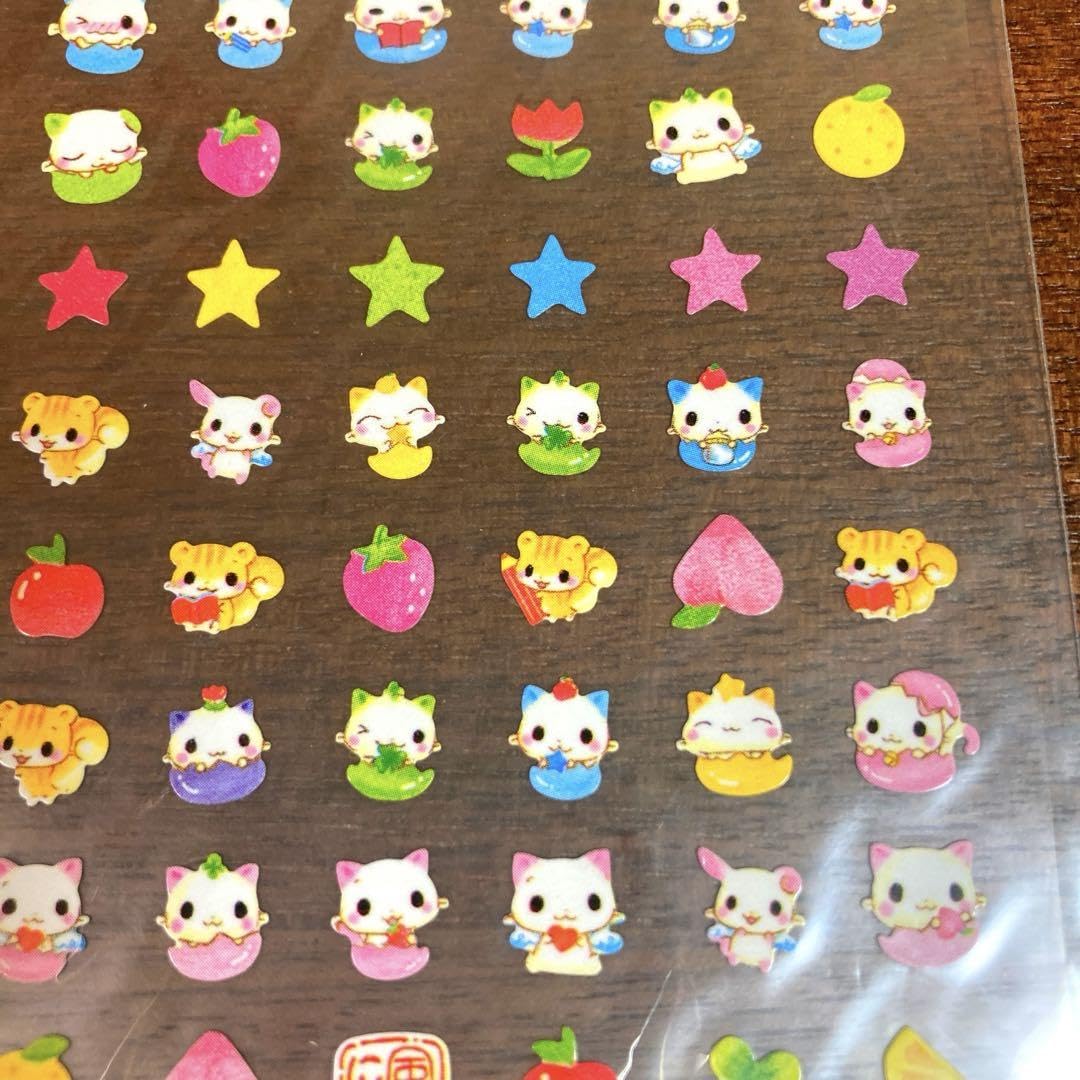 Amazon.co.jp: 平成レトロ プチダイカットシール 風水にゃんこ