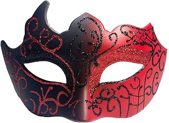 Masquerade Mask for Men Venetian Mardi Gras Masquerade Ball Mask