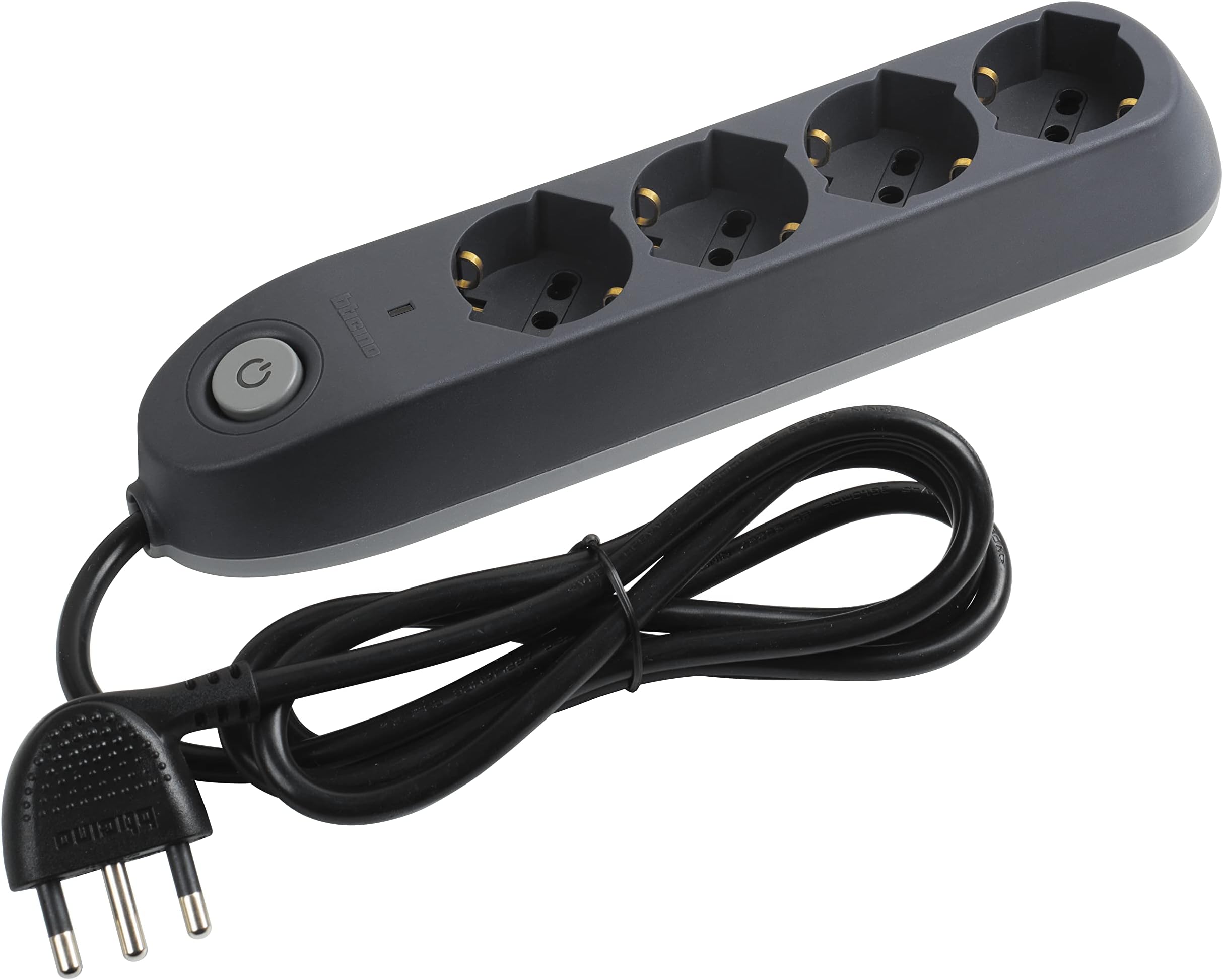Belkin Bsv400Vf2M Protezione Dalle Sovracorrenti Con 4 Prese, Blu, 2 m