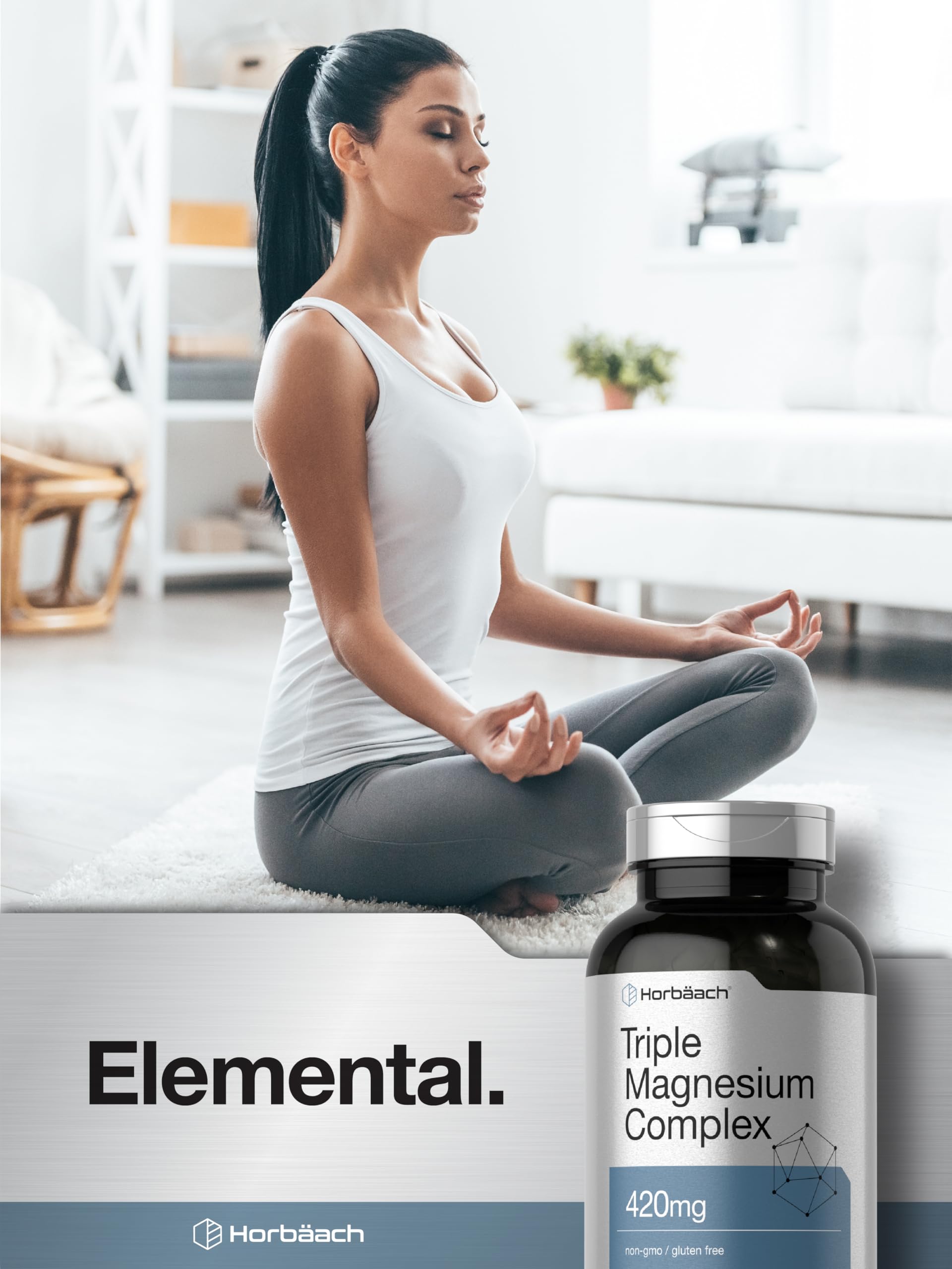 Horbaach Magnesium Complex 420 mg | 250 Capsules — Amazon image 6