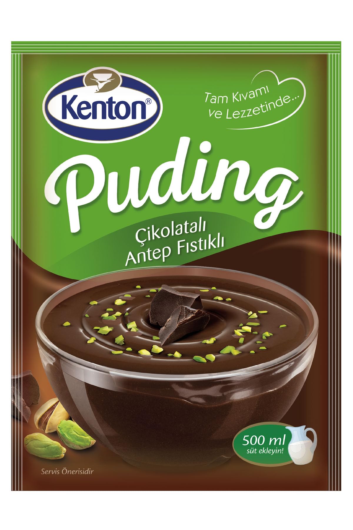 Kenton Puding Çikolatalı Antep Fıstıklı 100 G