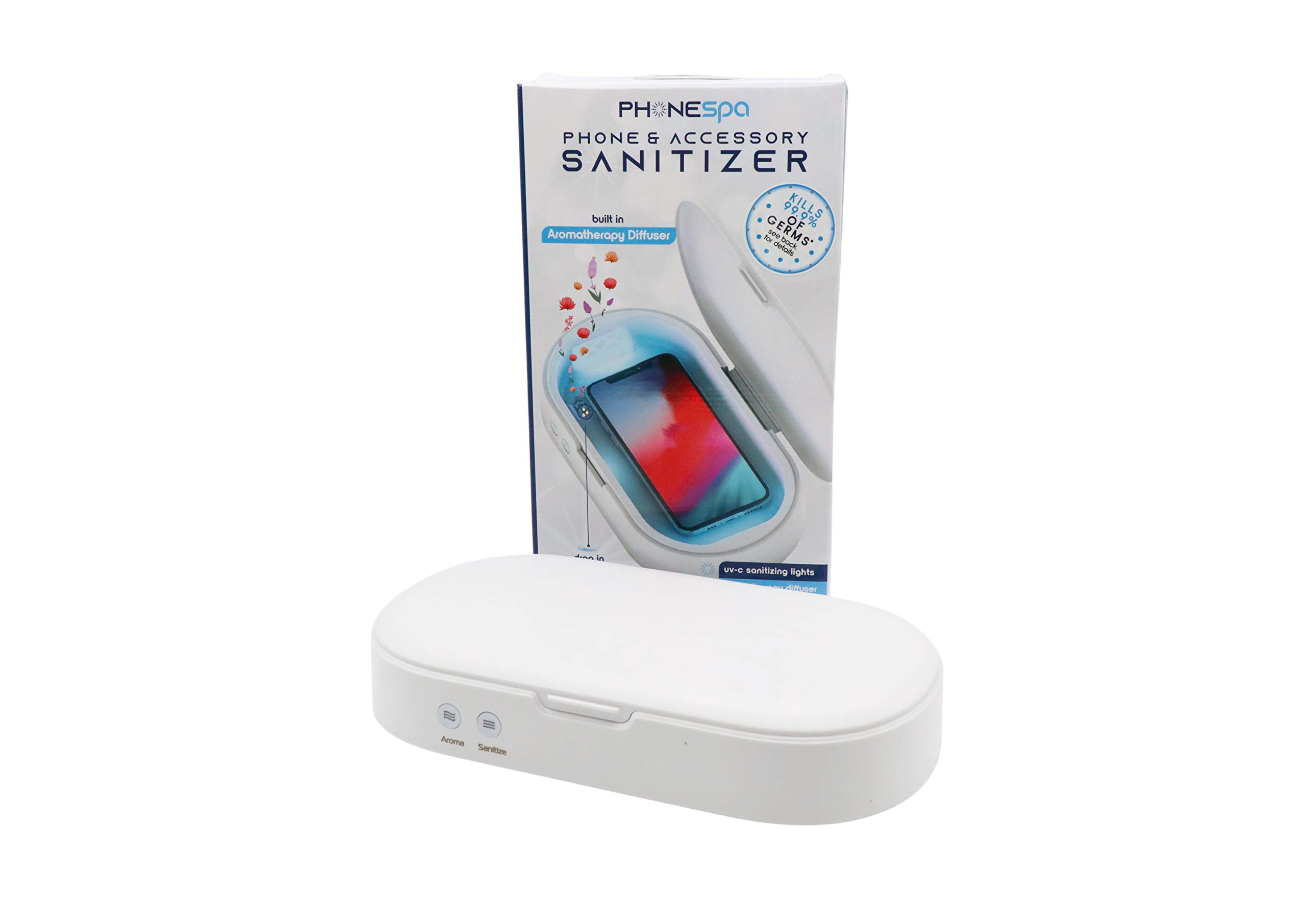 Phone Sterilizzatore Portatile Multiuso Dotato Anche di aromaterapia