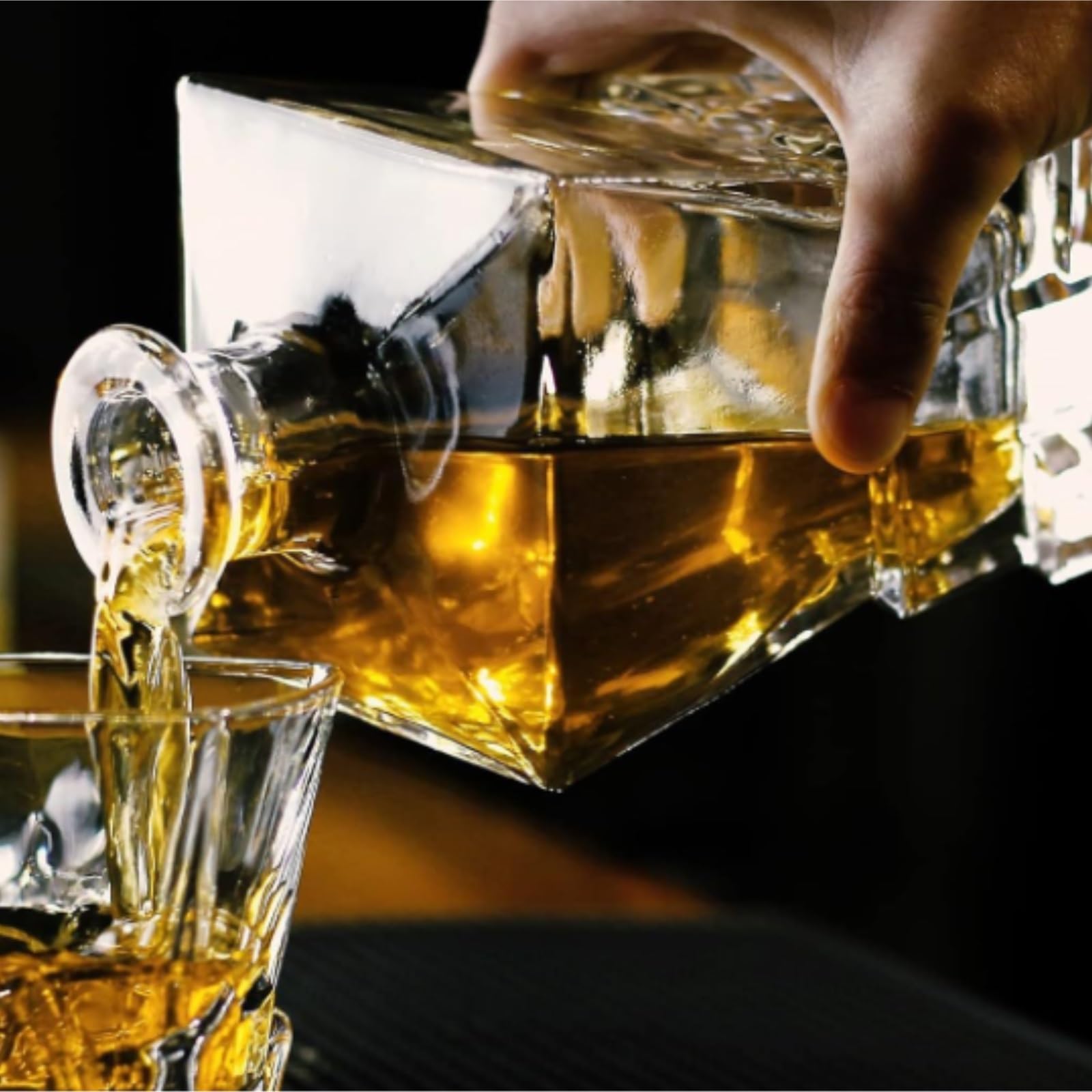 Karafka Do Wina Szklana Karafka Do Wina Idealna Dekoracji Domowego Baru 1 Szt Dozownik Alkoholu