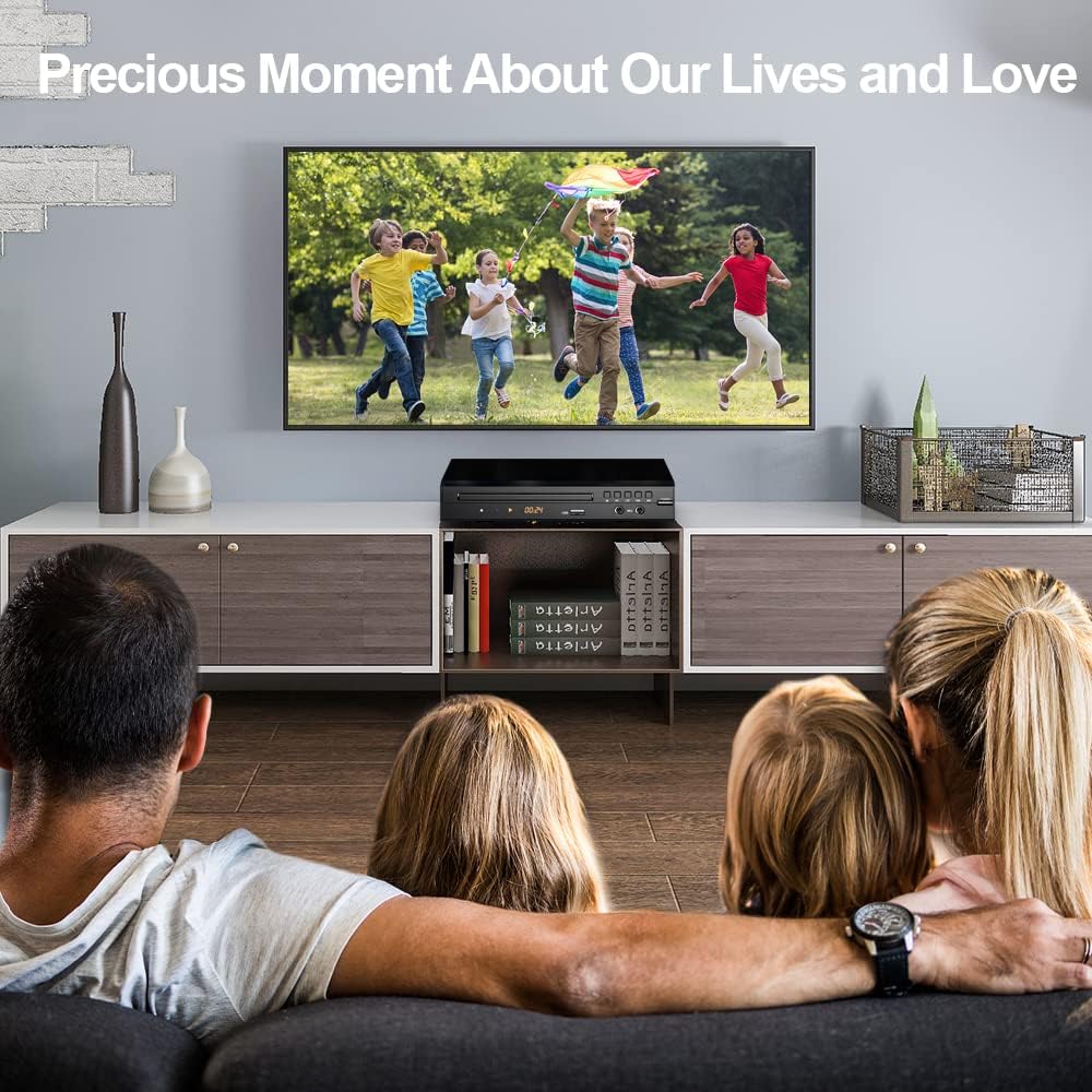 Gеt Dіѕсоunt 70% Prісе Gueray DVD Player Region Free DVD Player for TV, Upgraded CD DVD Disc Player with Remote Control, HDMI-Compatible/Full HD 1080p/AV Output/Support USB 2.0/Double MIC Port, Compact DVD Player for Home