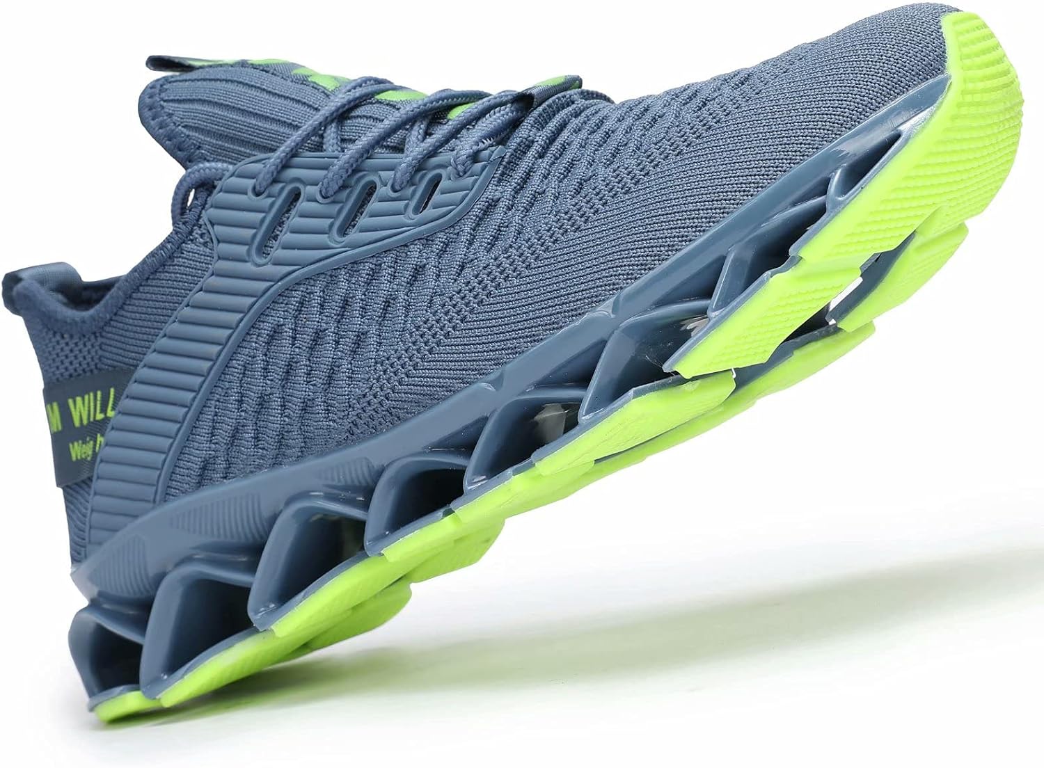 Chopben Men's Running Shoes Blade Non Slip Fashion Sneakers Breathable Mesh Soft Sole Casual Athletic Walking Shoes - Image 3