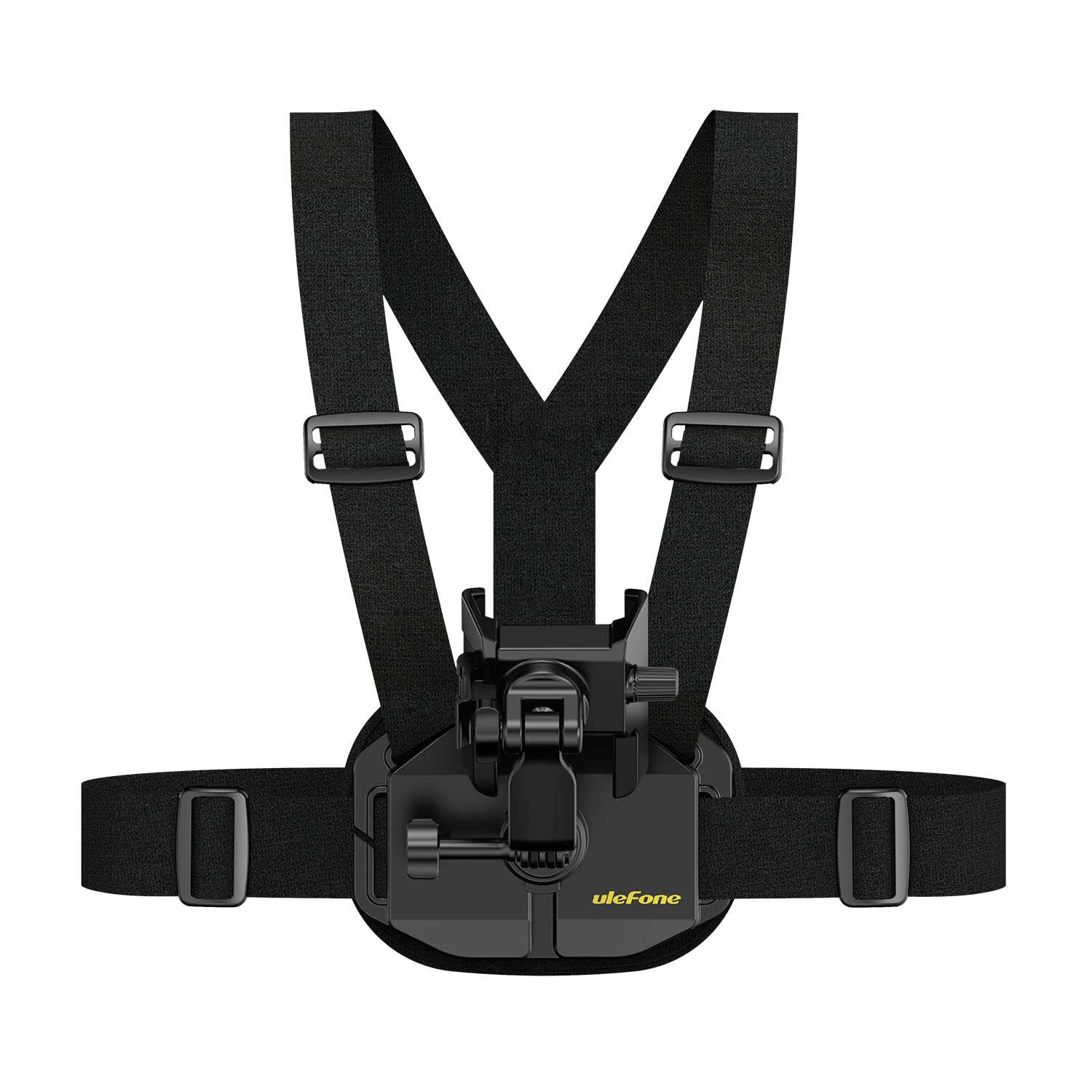 Armor Mount Go verstellbare Brustgurt-Halterung, Schnellentriegelung, 360° drehbar und 270° Neigung für Smartphone & Action-Kamera, passend für 55–80 mm Breite, max. 13 mm Dicke, ideal für POV-Filme