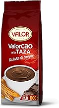 Valor Cao A La Taza Spanish Hot Cocoa Powder - Traditional Drinking Chocolate or Mix for Churros, Delicious and Traditional Chocolate Drinks - Quick & Easy Preparation, 1Kg