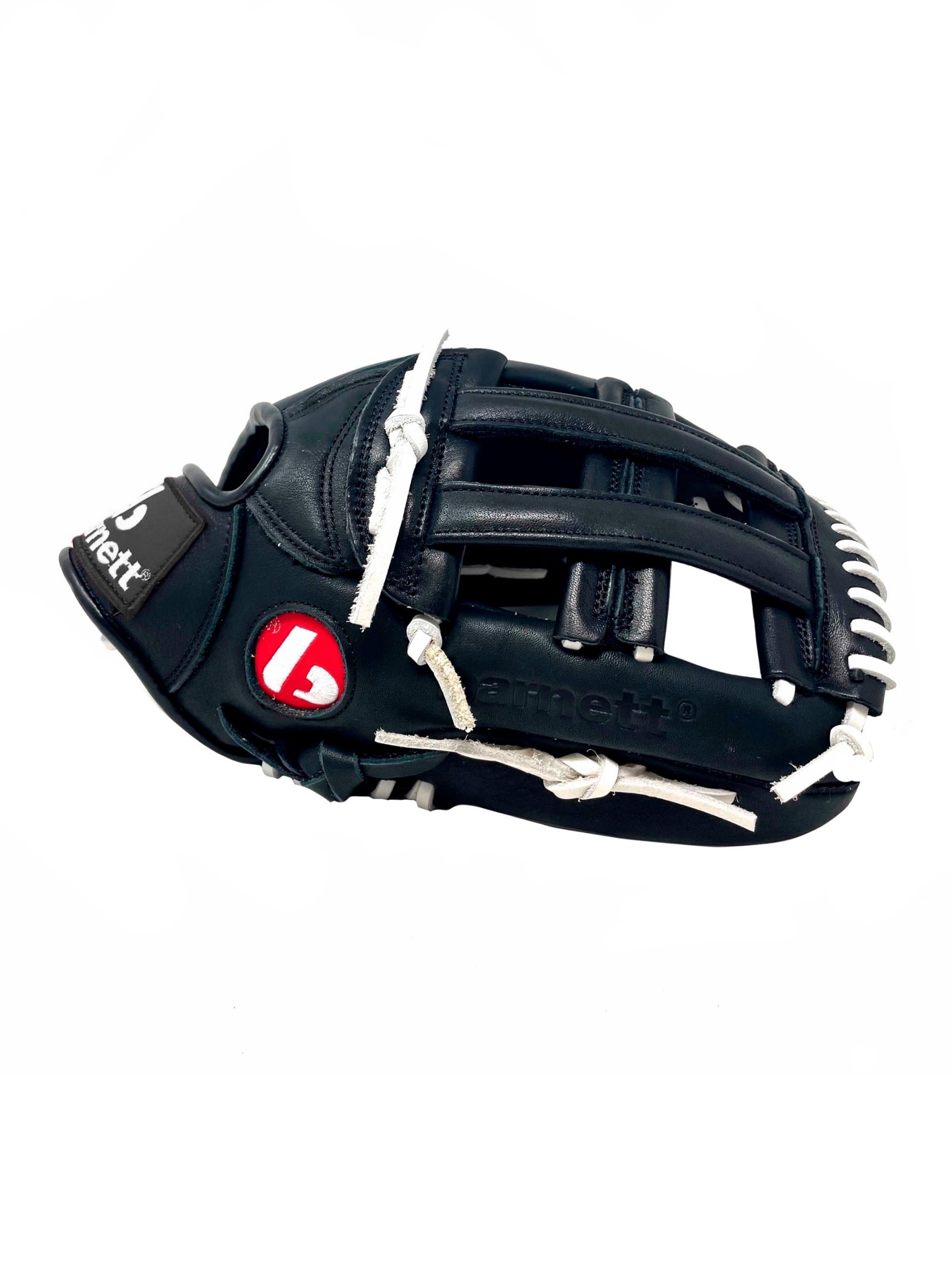 GL-127 Gant de Baseball, Cuir véritable, Compétition 12,7" Noir
