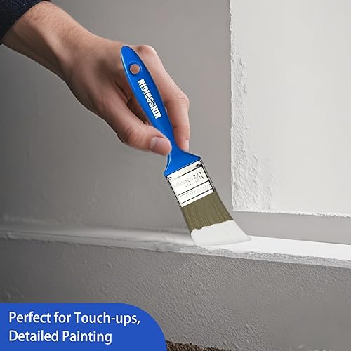 Miniatura 5 de 30 piezas (12, 1, 1.5, 2, 2.5 pulgadas), pinceles de pintura de cerdas para el hogar, juego de pinceles de pintura, pinceles de pintura, tubos de