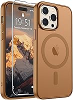 Vista 193 de SUPFINE - Funda magnética para iPhone 11, apta para MagSafe (protección contra caídas de grado militar, 10 pies), delgada, translúcida, a prueba