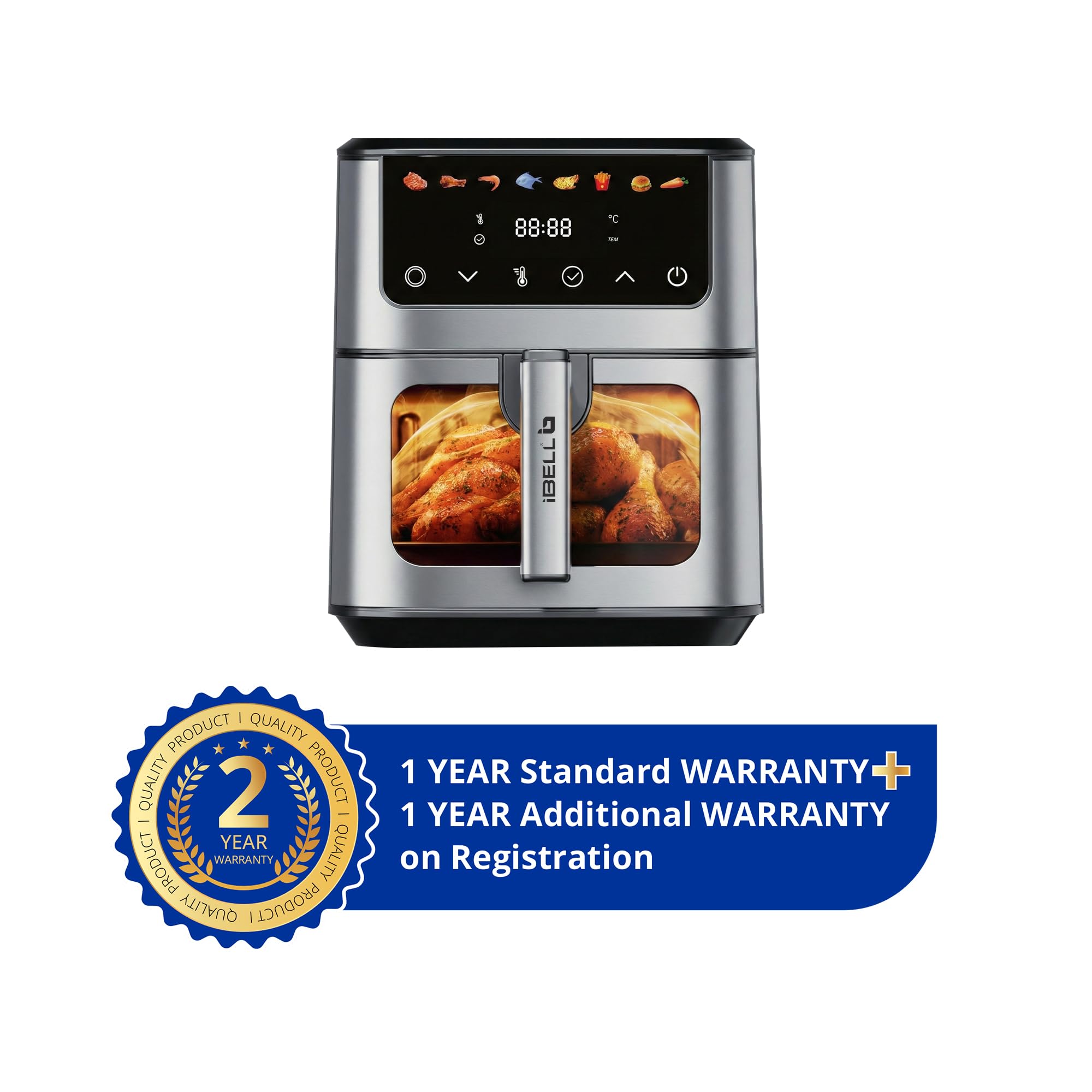 IBELL Air Fryer - 6.5L Digital Touchscreen -2