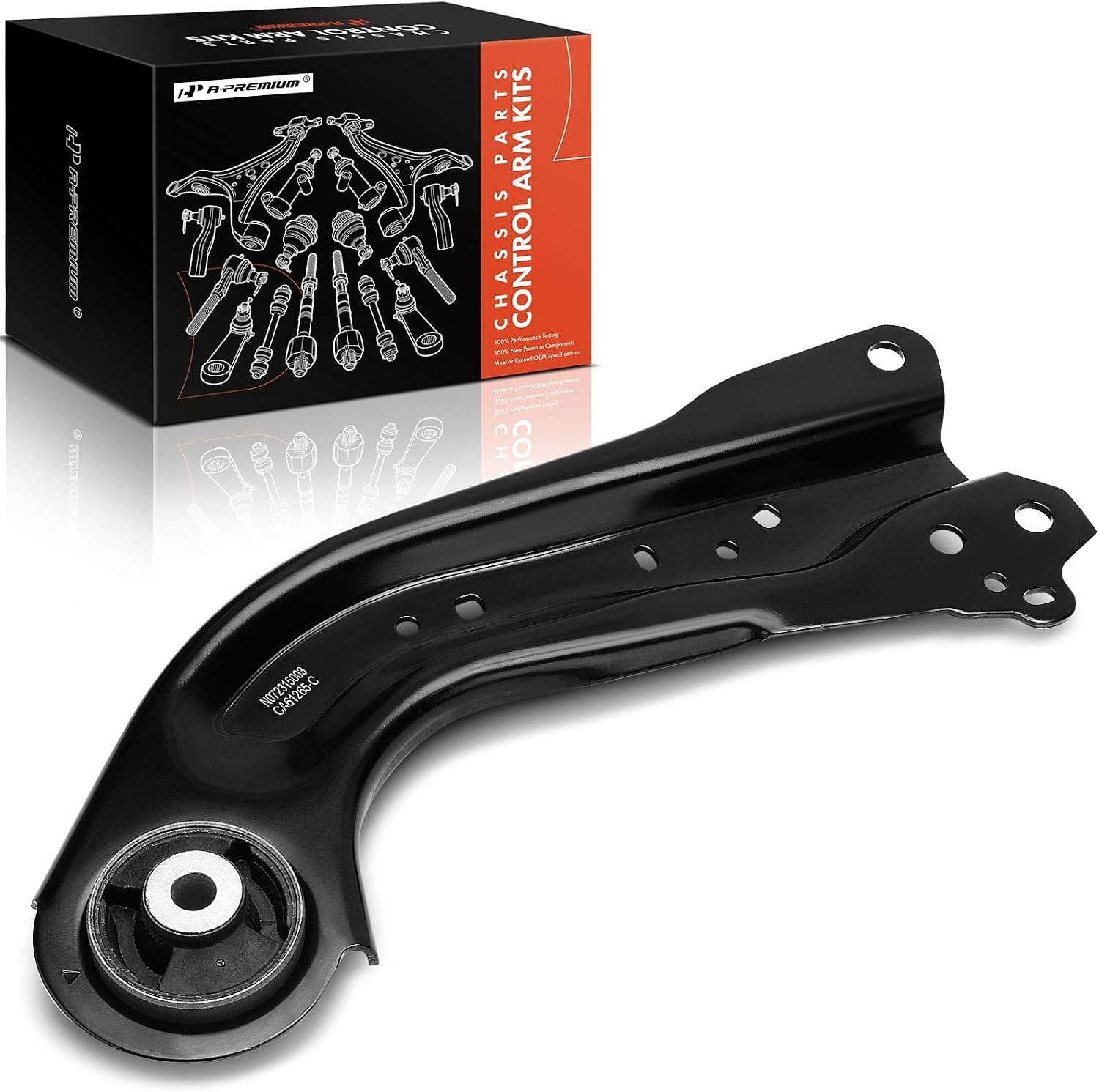 A-Premium Rear Right Suspension Trailing Arm, with Bushing, Compatible with Toyota Camry 2018-2023, Corolla, Prius, Avalon, C-HR, Corolla Cross, Prius AWD-e, Prius Prime & Lexus ES350, ES300h