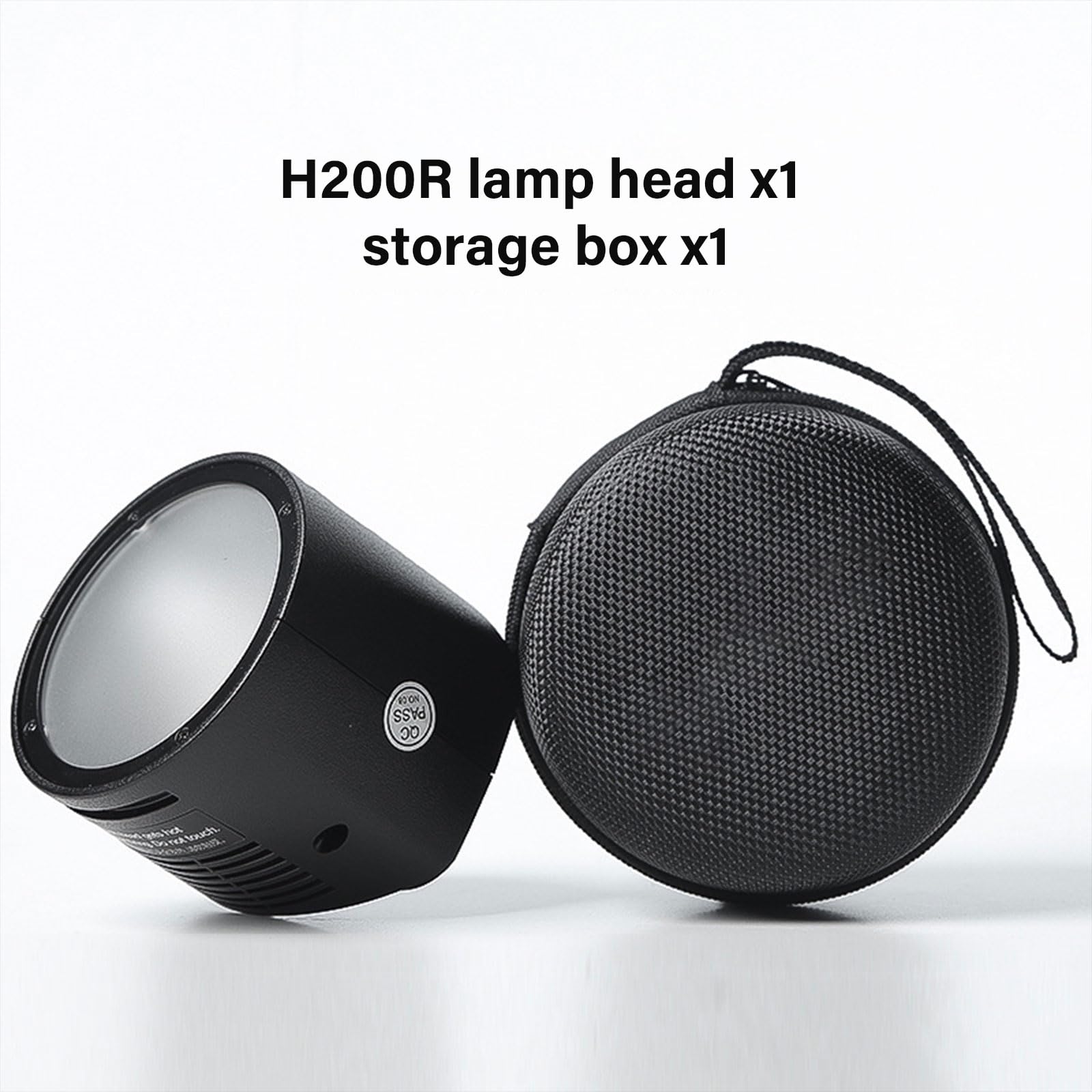 Para anillos H200R con cabezal intermitente para 200 W de potencia fuerte y efectos de luz natural para intermitente de bolsillo con Stor