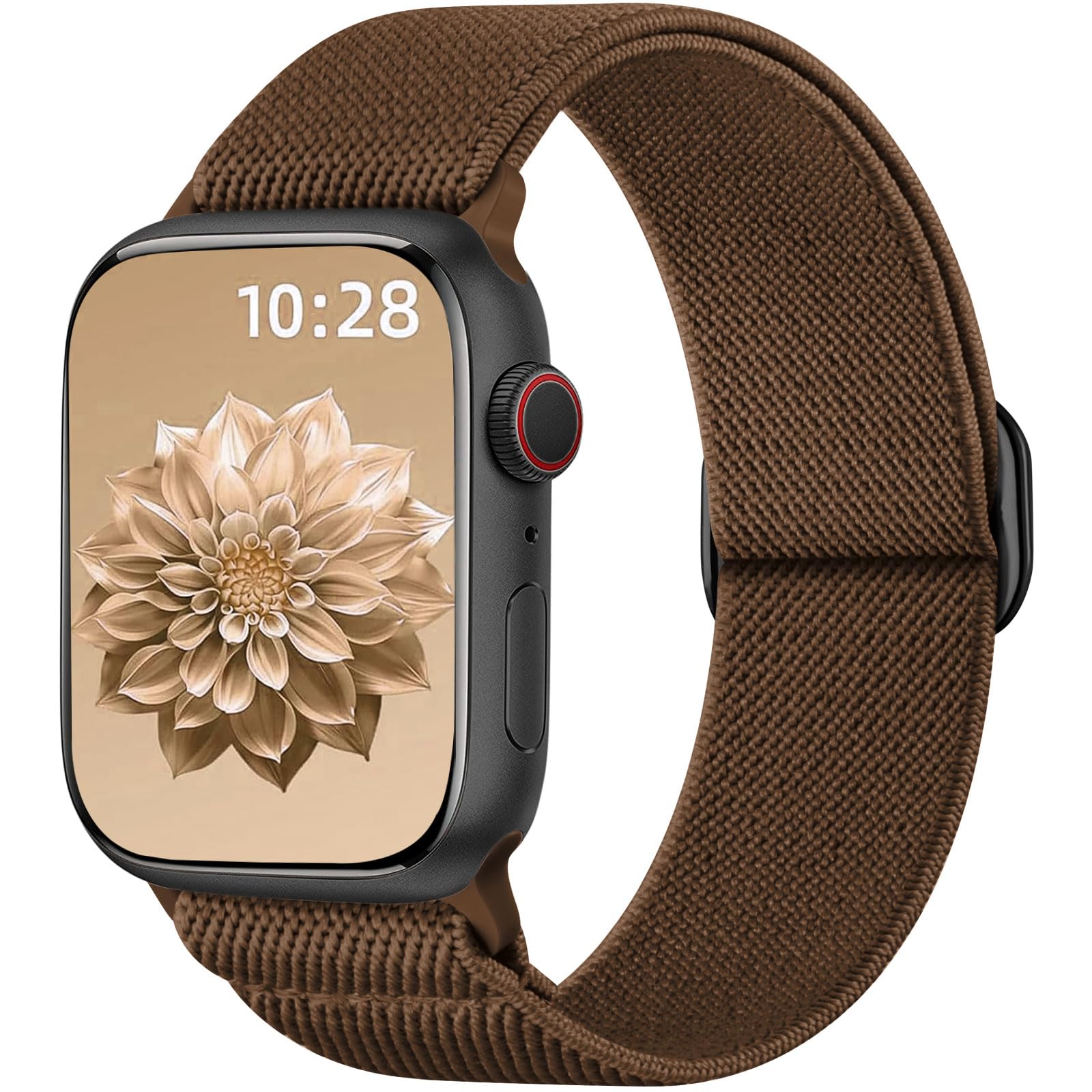 Ynitec Solo Loop Ersatzarmband Kompatibel mit Apple Watch Armband 38mm 40mm 41mm 42mm 44mm 45mm 46mm 49mm, Nylon Elastisches Geflochtenes Band für iWatch Series 11 10 9 8 7 6 5 4 3 2 1 SE Ultra